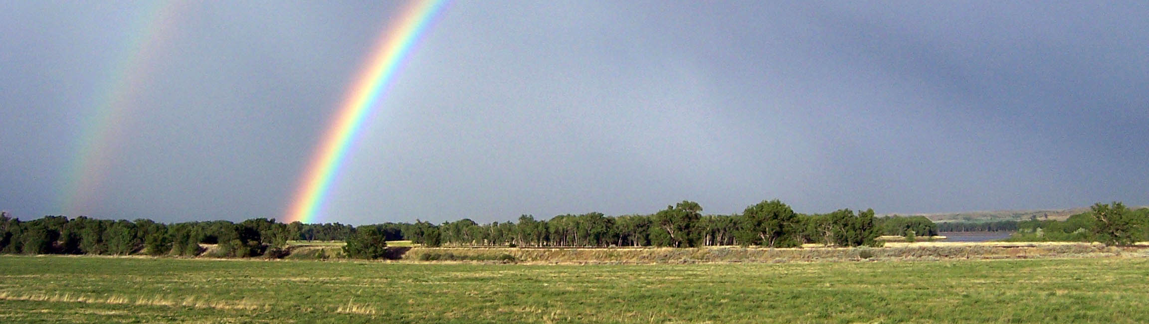 Rainbow on the plains