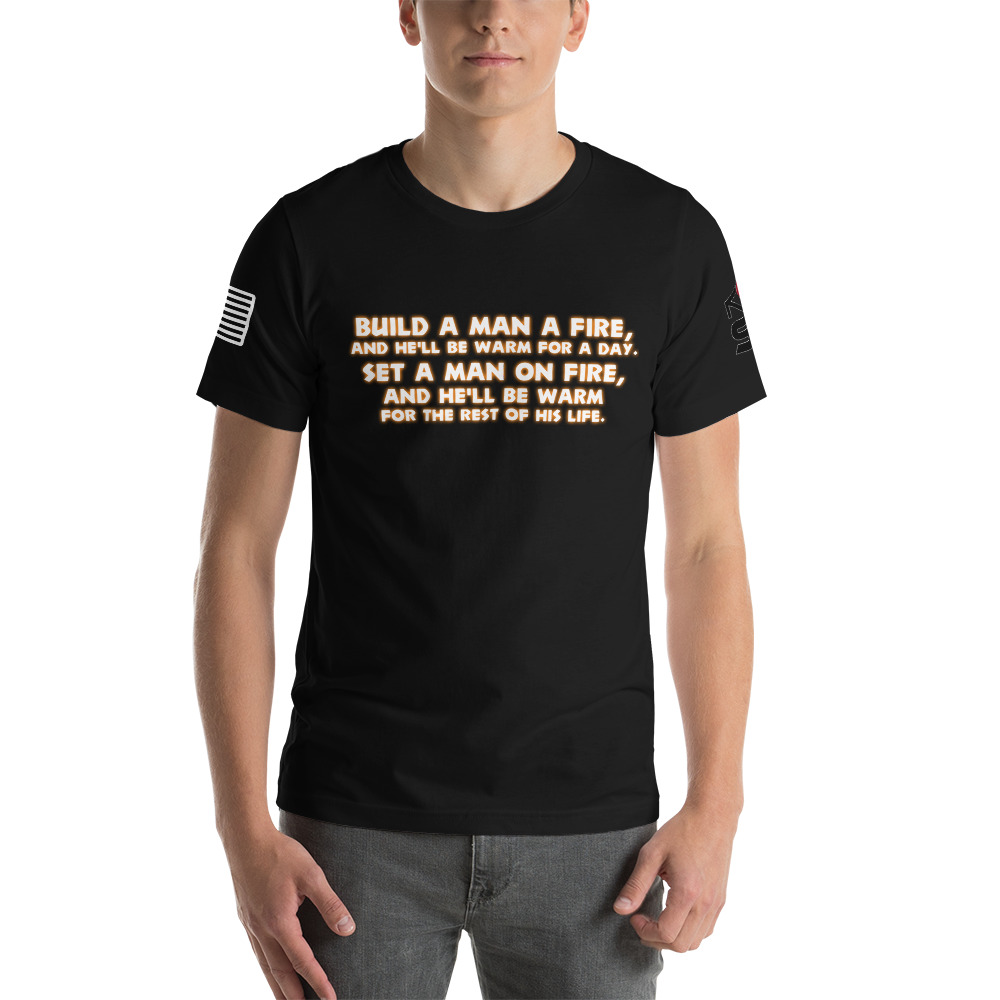 Set A Man On Fire Unisex T-Shirt